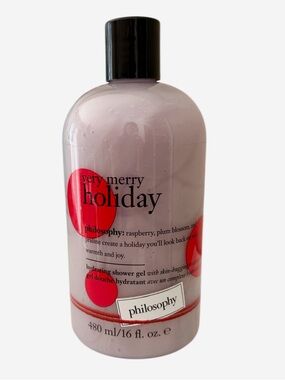 Philosophy Very Merry Holiday Shower Gel 16oz Sealed NEW